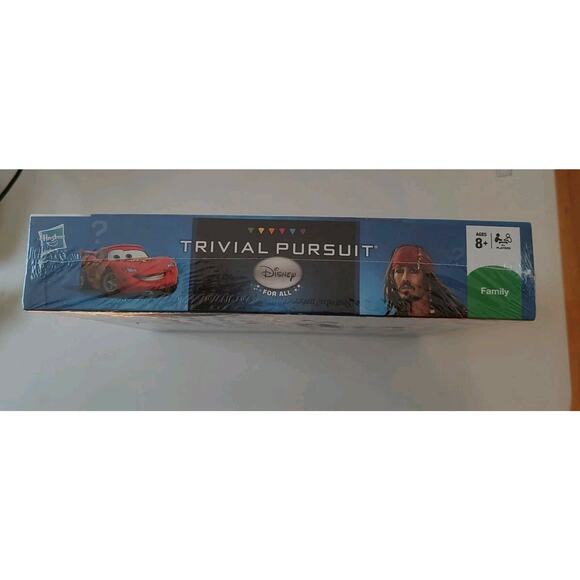 New - Trivial Pursuit Disney For All Board Game 2010 Hasbro Family Party Game - Picture 3 of 4